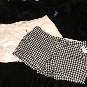 2 for $15 old navy shorts